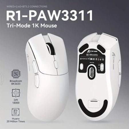 Attack Shark R1 Mouse – Kompüter aksesuarları – ucuztap.az