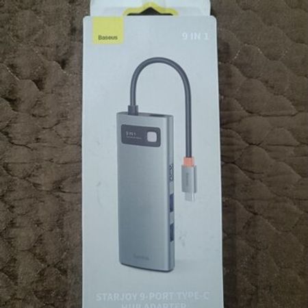 Baseus 9-in-1 USB-C Hub (Yeni) Docking Station – Azərbaycan – ucuztap.az