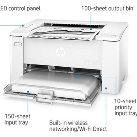 Wireless Printer HP LaserJet Pro M102W – Bakı – ucuztap.az