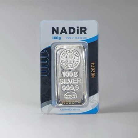 Gümüş Külçə Nadir 100GR – Zərgərlik məmulatları – ucuztap.az