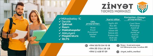 Ofis programları – Hazırlıq kursları – ucuztap.az