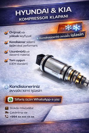 Hyundai Kia kompressor klapanı – Bakı – ucuztap.az