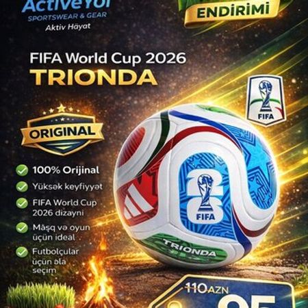 Trionda 26tm Futbol Topu – İdman və asudə – ucuztap.az