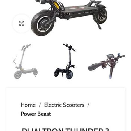 Dualtron Thunder 3 Elektrik Skuteri – Bakı – ucuztap.az