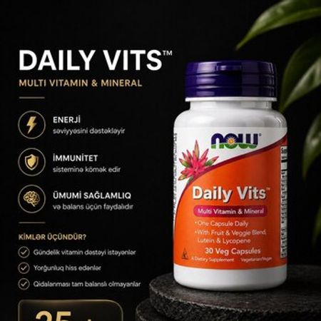 Daily Vits (Hamısı Bir Kapsulda) – İdman və asudə – ucuztap.az