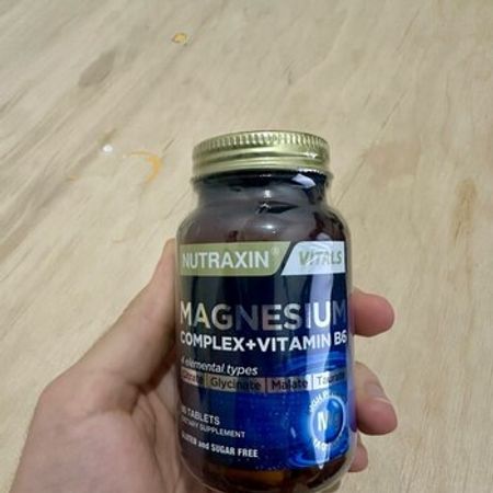 Nutraxin Vitals Magnesium Complex + Vitamin B6 – Bakı – ucuztap.az