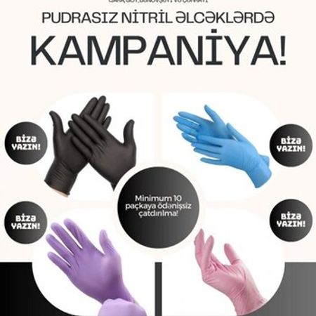 Nitril Əlcəklər – Digər – ucuztap.az