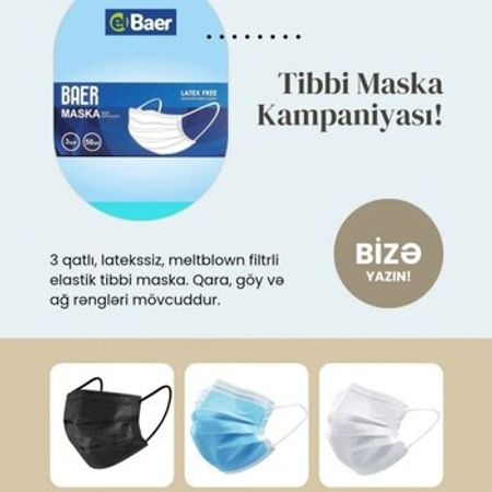 Tibbi Maska Sifarişi – Digər – ucuztap.az