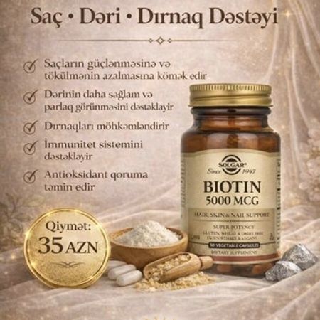 Solgar Vitaminləri – Sağlamlıq və gözəllik – ucuztap.az