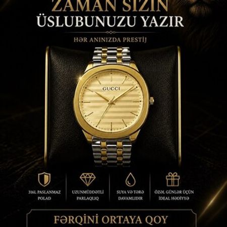 Gucci Qol Saatı – Saatlar – ucuztap.az