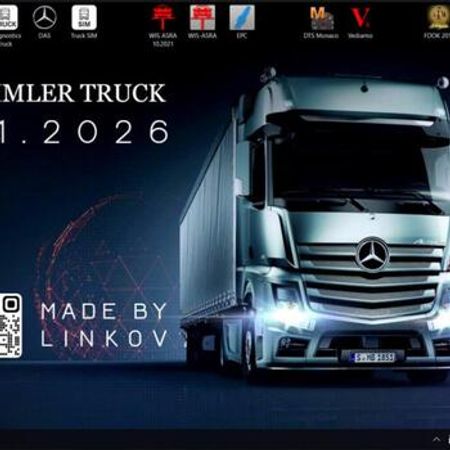 Daimler Truck 01.2026 C4 VCI Xentry Trucks – Diaqnostika cihazları – ucuztap.az