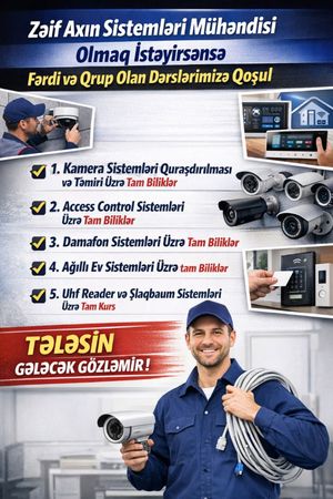 Zəif axın sistemləri kursları – Sumqayıt – ucuztap.az