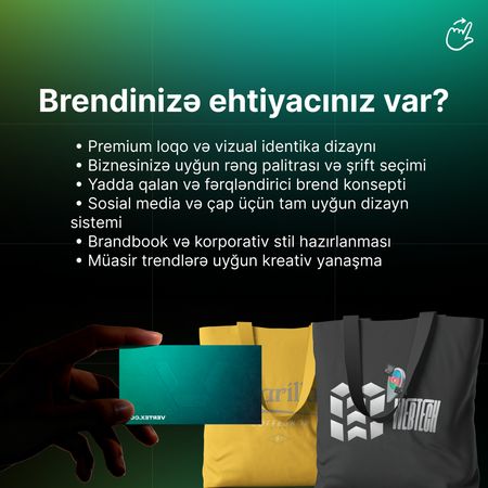 Loqo, branding və identika hazırlanması – Bakı – ucuztap.az