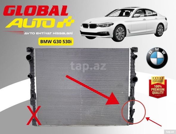 BMW G30, BMW G31, BMW B46, BMW B48 Mühərriyin Su Radiatoru – Bakı – ucuztap.az
