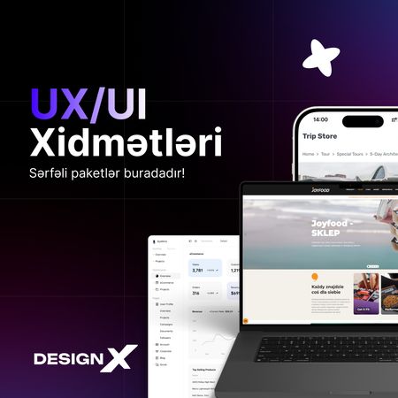 UX/UI Dizayn Xidmətləri – Bakı – ucuztap.az
