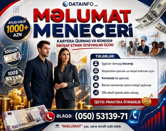 Məlumat Meneceri Axtarılır – Bakı – ucuztap.az