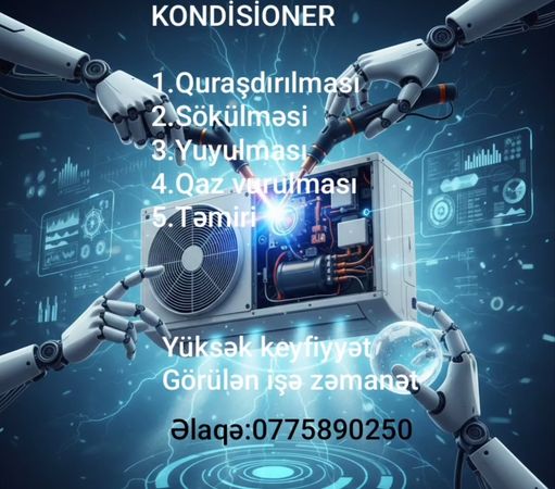 Kondisioner ustası – Bakı – ucuztap.az