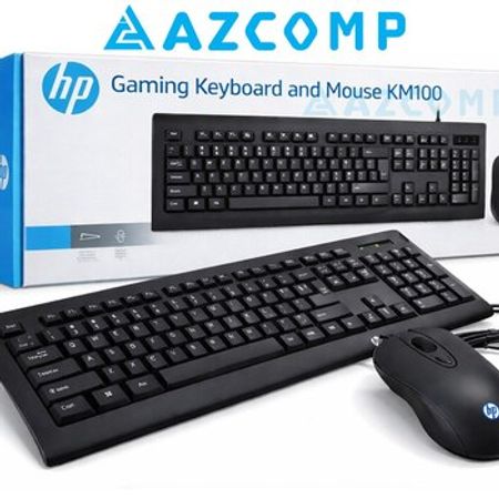 Klaviatura və kompüter siçanı HP KM100 – Kompüter aksesuarları – ucuztap.az