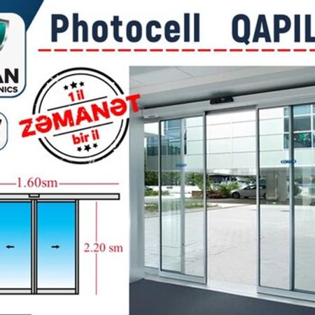 Avtomatik fotosel qapılar – Pəncərələr, qapılar, eyvanlar – ucuztap.az