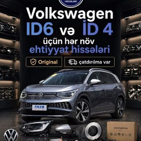 Volkswagen ID6 və Volkswagen İD4 ehtiyat hissələri – Ehtiyat hissələri – ucuztap.az