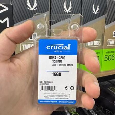 Ram Crucial 16GB DDR4 3200MHz – Masaüstü kompüterlər – ucuztap.az