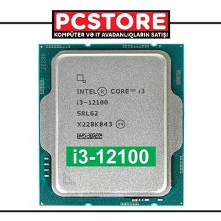 Prosessor Intel Core i3 12100 – Masaüstü kompüterlər – ucuztap.az