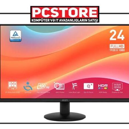 Monitor MSI PRO MP242L 100Hz 1ms – Masaüstü kompüterlər – ucuztap.az