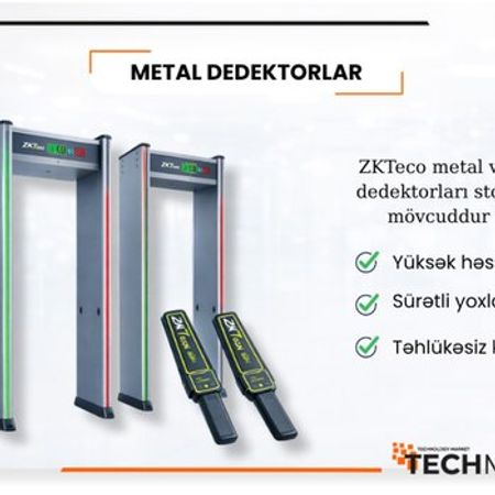 Metal detektorlar ZKTeco – Bakı – ucuztap.az