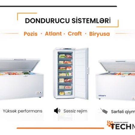 Biryusa, Pozis, Atlant, Kraft dondurucuları – Bakı – ucuztap.az