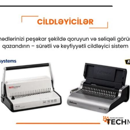 Cildləyicilər Recosystems, Fellowes – Bakı – ucuztap.az