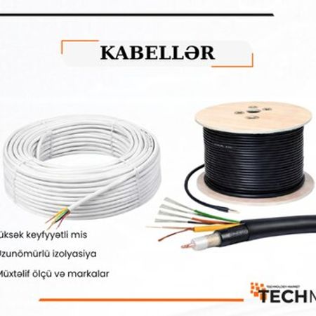 CAT5, CAT6 və CCTV kabelləri – Bakı – ucuztap.az