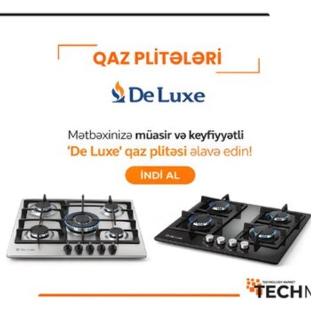 De Luxe qaz plitələri – Bakı – ucuztap.az