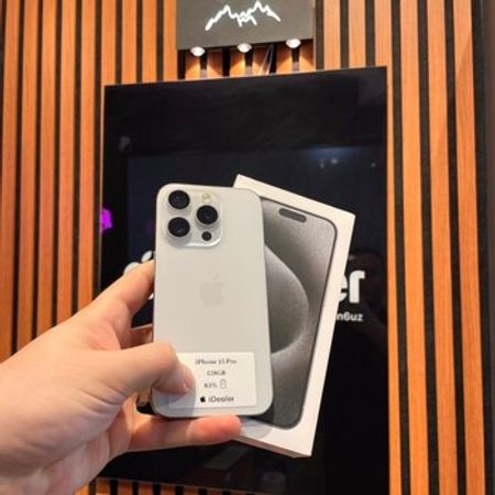 Apple iPhone 15 Pro White Titanium 256GB/8GB – Bakı – ucuztap.az