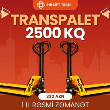 Transpalet 2.5T-lift – Biznes üçün avadanlıq – ucuztap.az