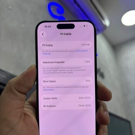 Apple iPhone 15 Pro Blue Titanium 256GB/8GB – Bakı – ucuztap.az