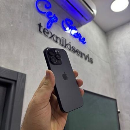 Apple iPhone 16 Pro Black Titanium 128GB/8GB – Bakı – ucuztap.az