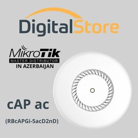 Simsiz giriş nöqtəsi mikrotik cAP ac – Şəbəkə avadanlıqları – ucuztap.az