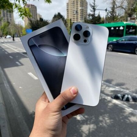 Apple iPhone 16 Pro Max White Titanium 256GB/8GB – Bakı – ucuztap.az