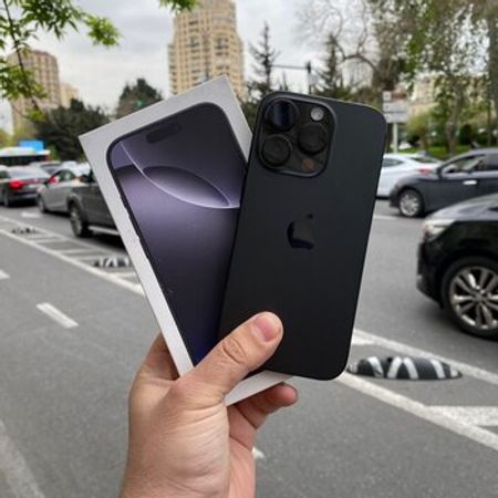 Apple iPhone 16 Pro Black Titanium 128GB/8GB – Bakı – ucuztap.az