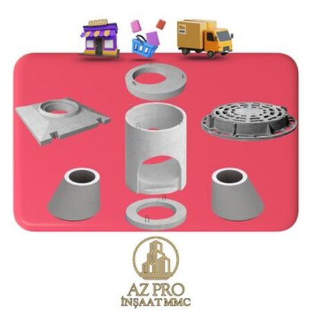 Beton quyu halqaları (Kolsa), Plitələr və qapaqları – Bakı – ucuztap.az