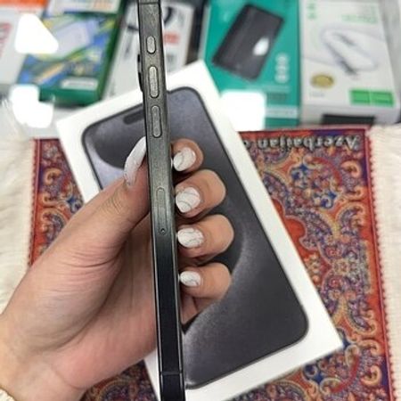 Apple iPhone 15 Pro Max Black Titanium 256GB/8GB – Bakı – ucuztap.az