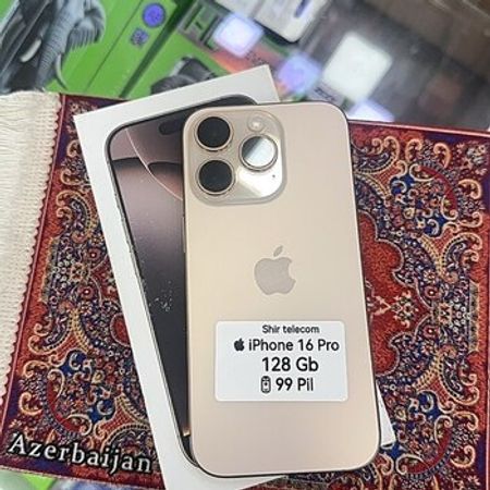 Apple iPhone 16 Pro Desert Titanium 128GB/8GB – Bakı – ucuztap.az