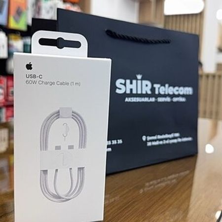 Apple kabel 60W USB-C şarj kabeli 1 m – Bakı – ucuztap.az