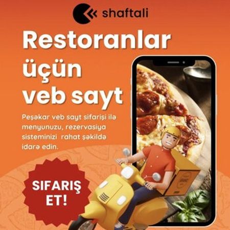 Restoranlar üçün veb sayt – Bakı – ucuztap.az