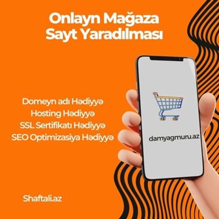 Onlayn mağaza sayt yaradılması – Bakı – ucuztap.az