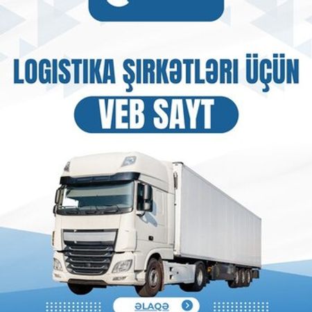 Logistika şirkətləri üçün veb sayt hazırlanması – Bakı – ucuztap.az