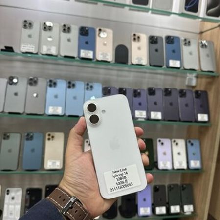 Apple iPhone 16 White 128GB/8GB – Bakı – ucuztap.az