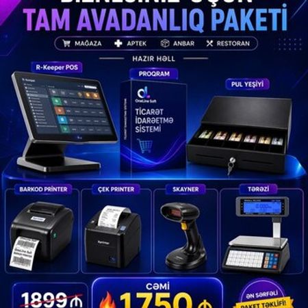 Biznesiniz üçün tam avadanlıq paketi – Bakı – ucuztap.az