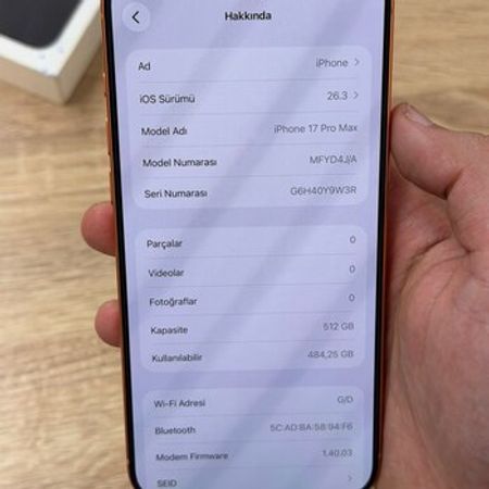 Apple iPhone 17 Pro Max Cosmic Orange 512GB/12GB – Bakı – ucuztap.az