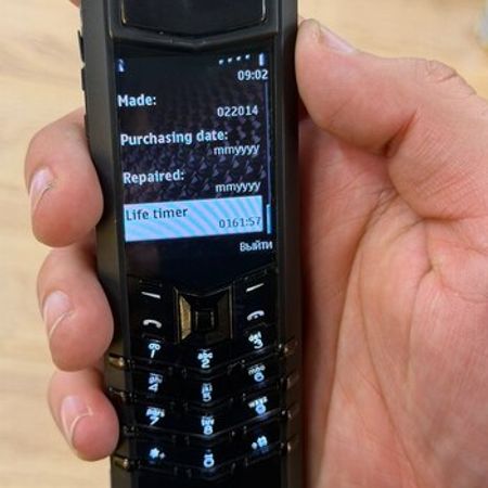 Vertu Signature S Design Pure Black 4GB – Bakı – ucuztap.az
